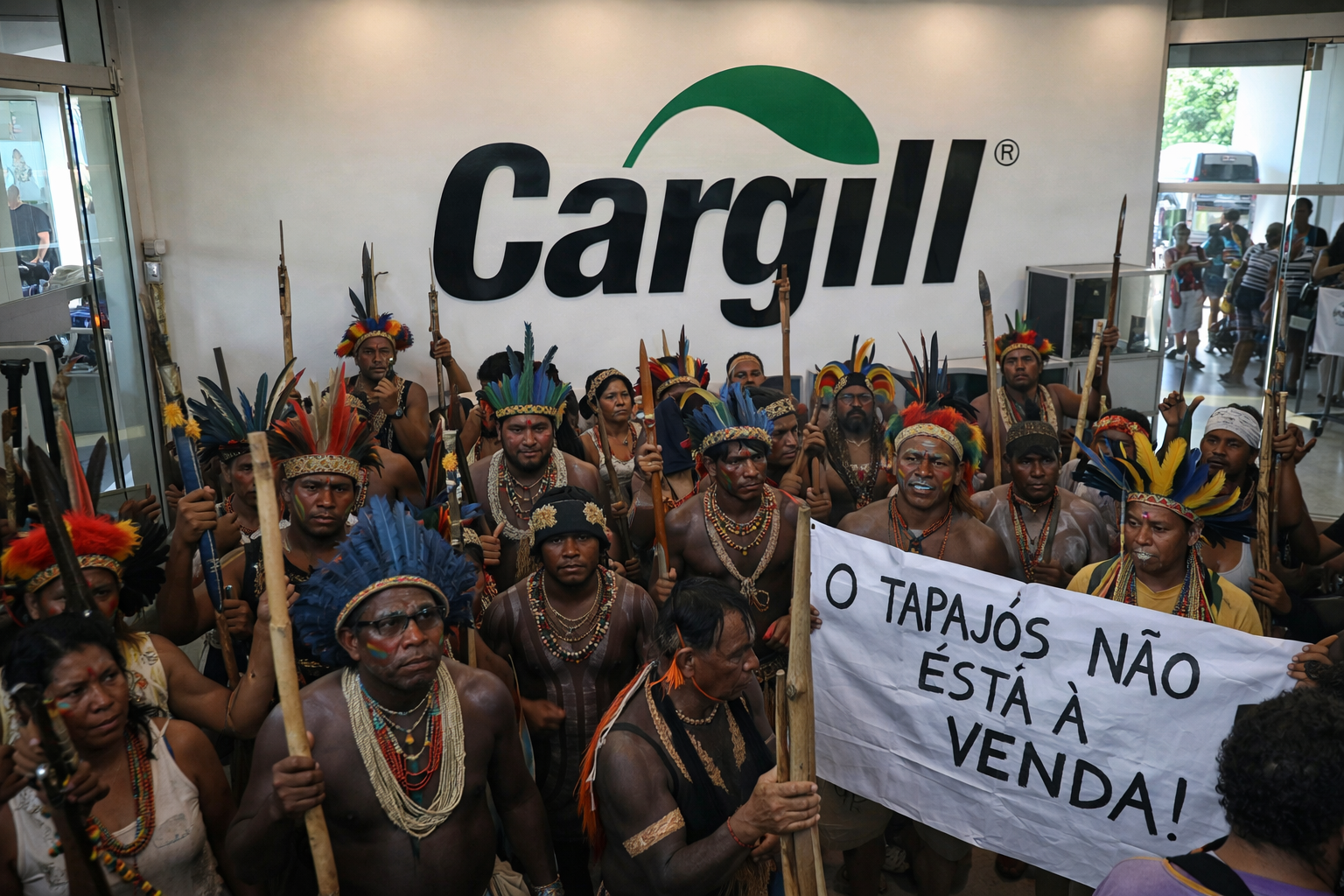 Indígenas do Pará Ocupam Área da Cargill e Acendem Alerta Sobre o Futuro do Rio Tapajós