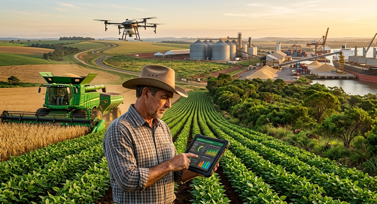 Sustentabilidade no agronegócio: O fator que está decidindo quem lucra no mercado internacional