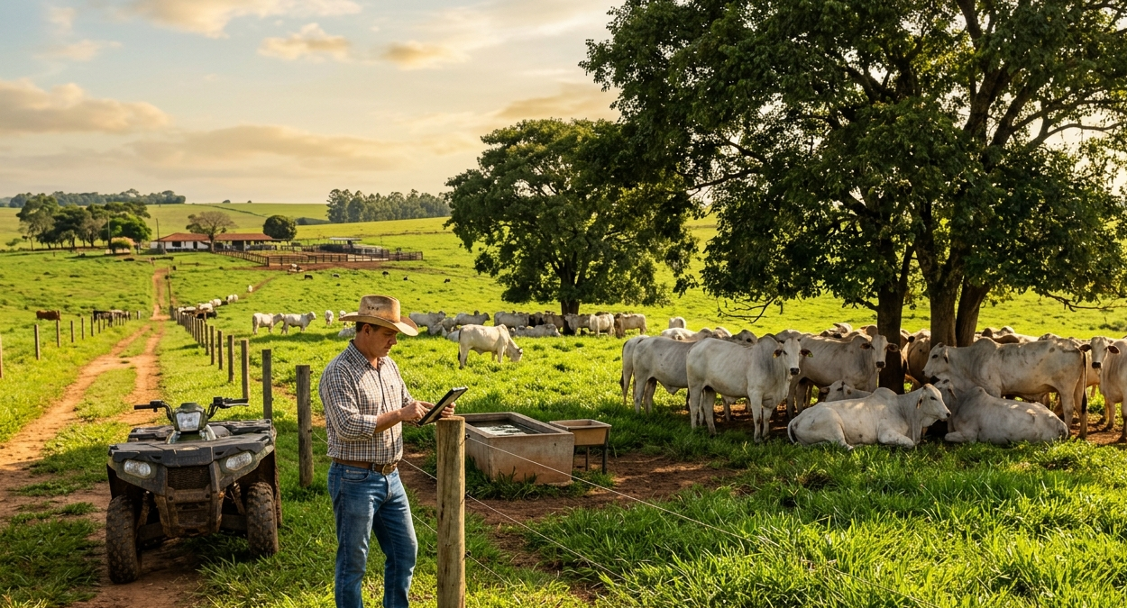Bem-Estar animal e sombra na pecuária: O Investimento que aumenta o ganho de peso e protege sua rentabilidade
