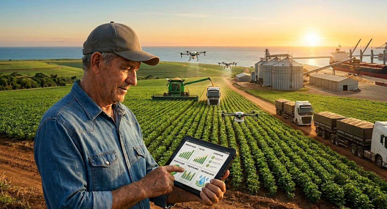 Agronegócio brasileiro global: 7 Estratégias que estão multiplicando a competitividade no mercado nnternacional