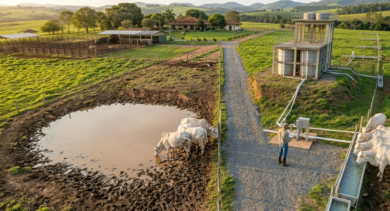 Manejo Hídrico na Pecuária: O Ajuste simples que pode aumentar a rentabilidade da fazenda