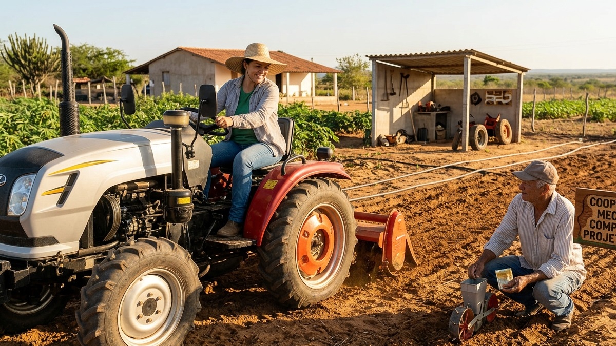 Máquinas agrícolas chinesas podem mudar a economia da agricultura familiar no Nordeste