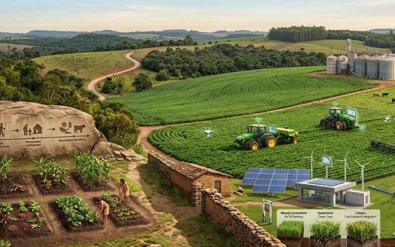 Como a revolução neolítica transformou o agronegócio mundial