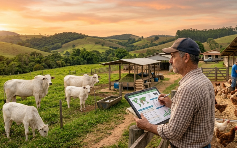 5 Vacas ou 100 Galinhas: Qual Investimento Pode Dar Mais Dinheiro?