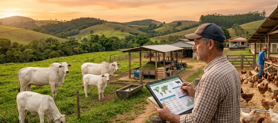 5 Vacas ou 100 Galinhas: Qual Investimento Pode Dar Mais Dinheiro?