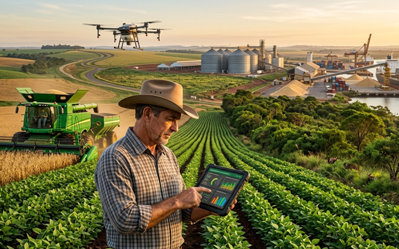 Sustentabilidade no agronegócio: O fator que está decidindo quem lucra no mercado internacional