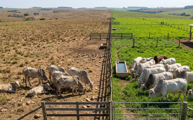Recria tradicional ou turbinada: qual gera mais lucro por hectare?