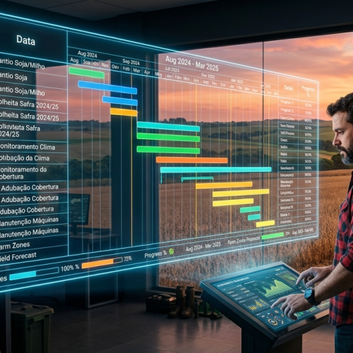 Gráfico de Gantt no Agronegócio: Planejamento Inteligente para Aumentar a Rentabilidade