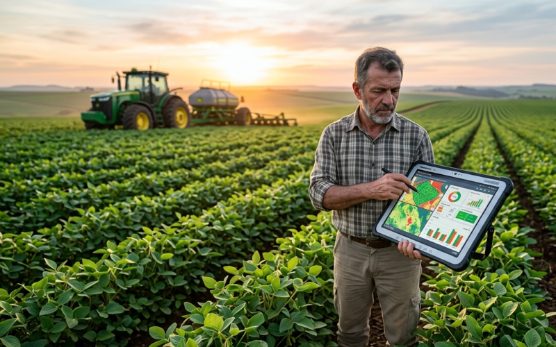 Como a agricultura digital está transformando a rentabilidade no campo