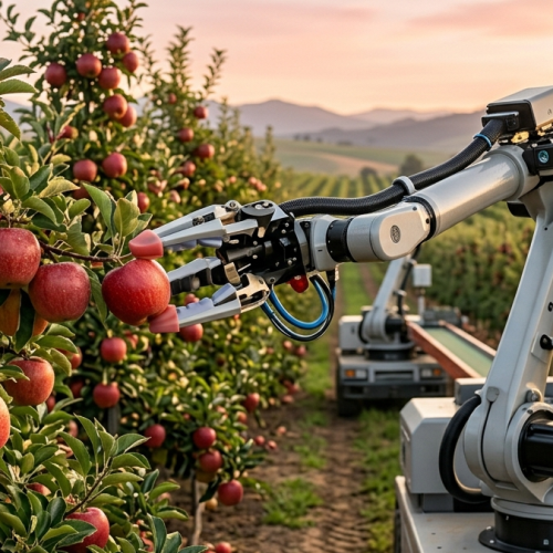 Robótica na Colheita de Frutas: Como Reduzir perdas e aumentar a rentabilidade no campo