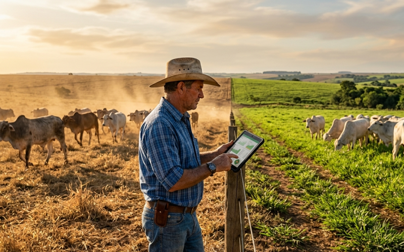 Como enfrentar a seca na pecuária com estratégias da austrália