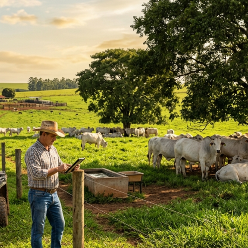 Bem-Estar animal e sombra na pecuária: O Investimento que aumenta o ganho de peso e protege sua rentabilidade