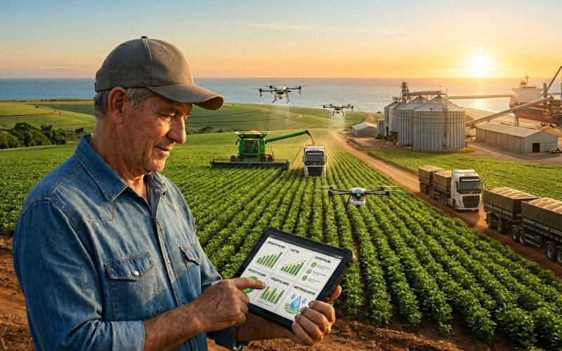 Agronegócio brasileiro global: 7 Estratégias que estão multiplicando a competitividade no mercado nnternacional