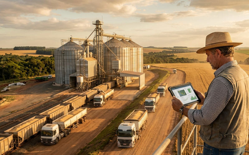 Carregamento finito em silos: como evitar gargalos e aumentar a rentabilidade no agro