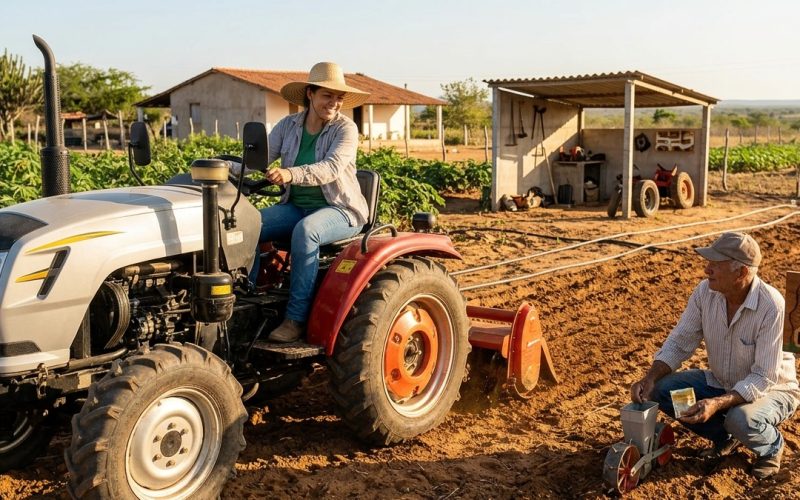 Máquinas agrícolas chinesas podem mudar a economia da agricultura familiar no Nordeste