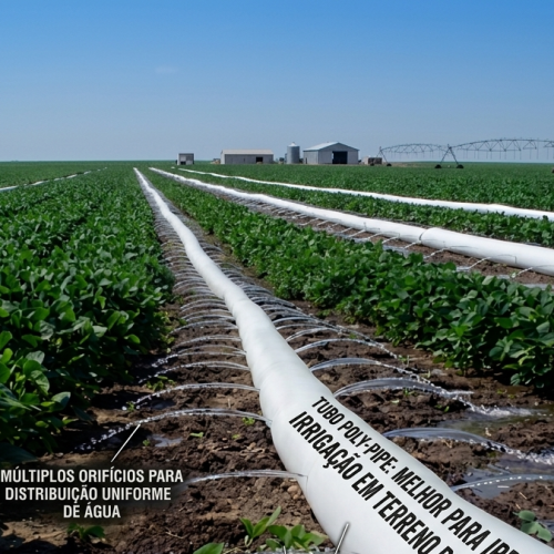 Poly Pipe (Tubos de Polietileno) no agronegócio: Como reduzir custos e aumentar a eficiência no campo